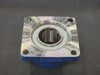 BLUE BRUTE 4- Bolt Square Flange Block Bearing No. QMF15J300SM, 3" Bore