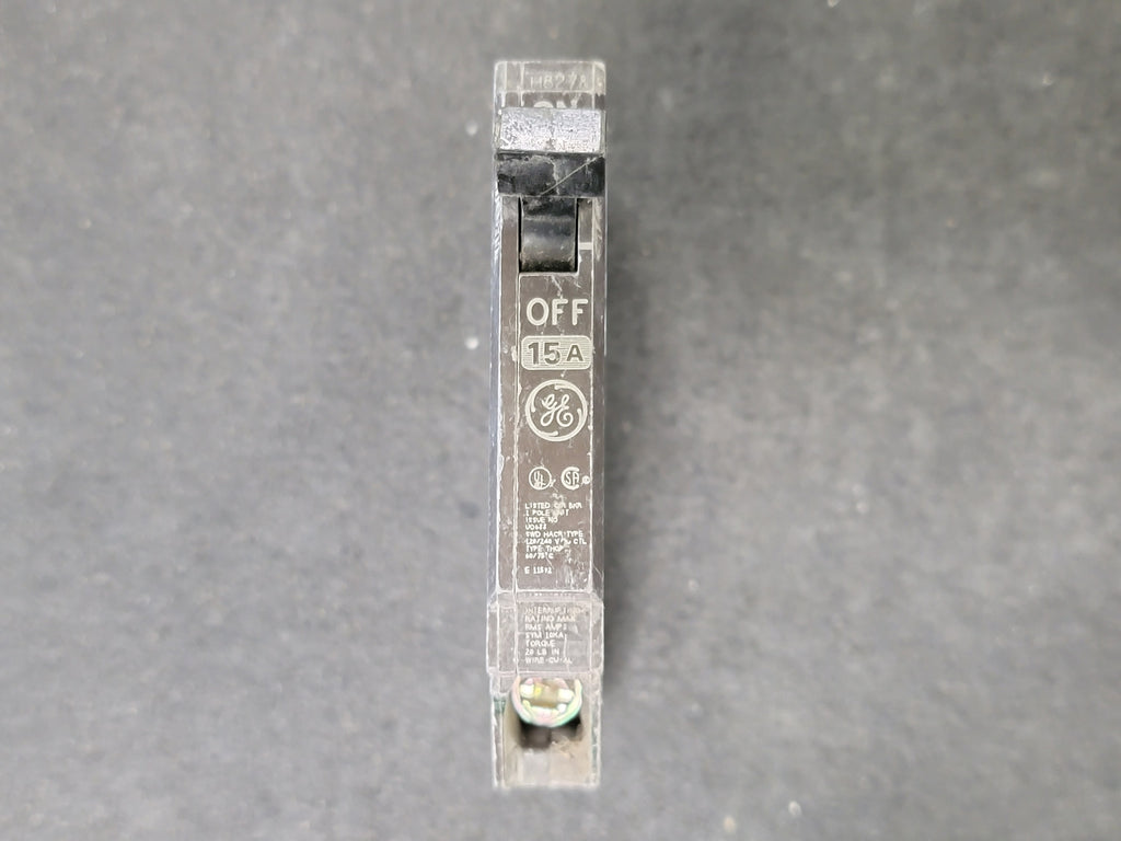 GENERAL ELECTRIC 15 Amp 1 Pole Circuit Breaker THQP115