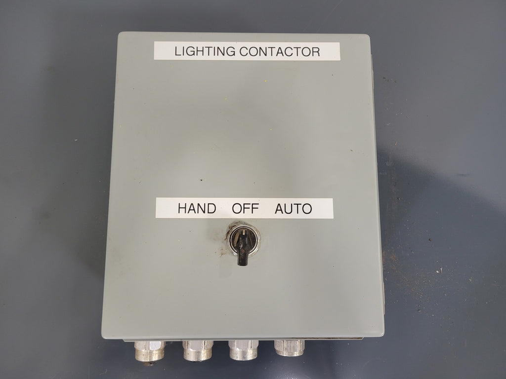 HOFFMAN  A-1412CH Control Panel Enclosure w/ Contactor A10CNO/ A50CNVO