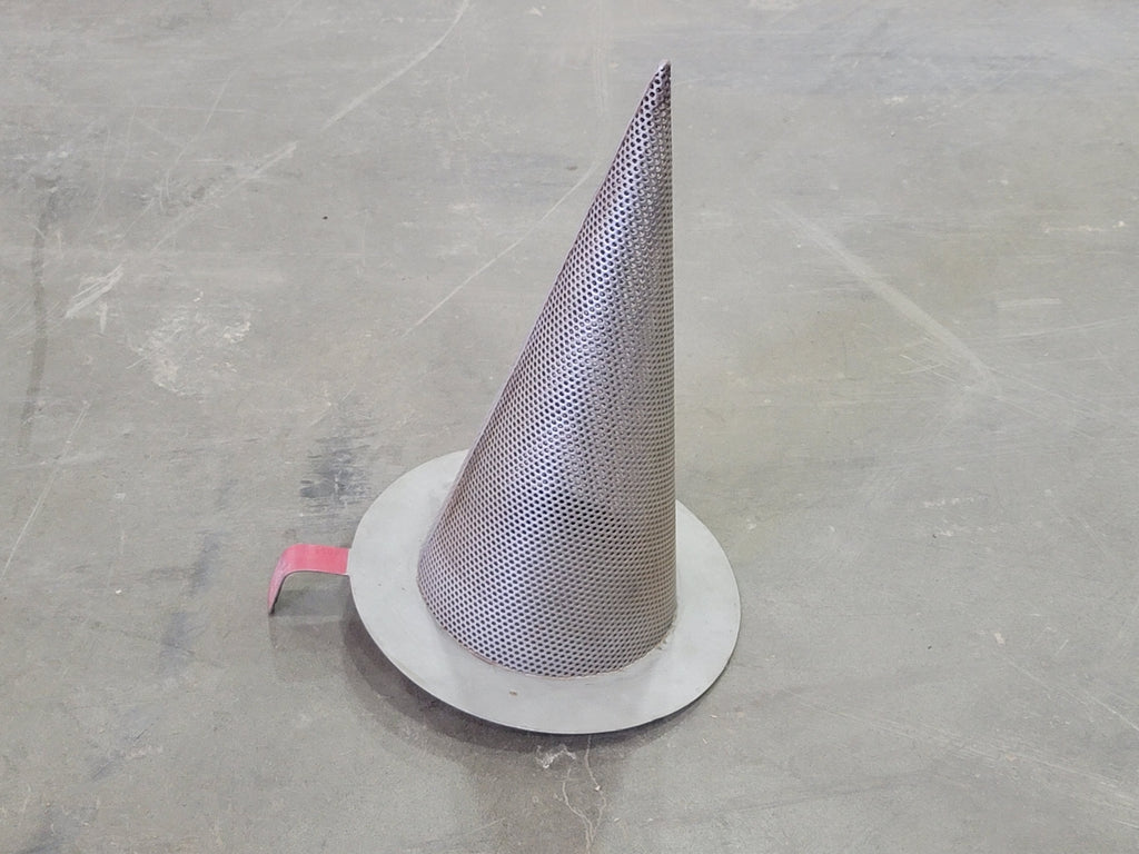 20"H Perforated Conical Strainer