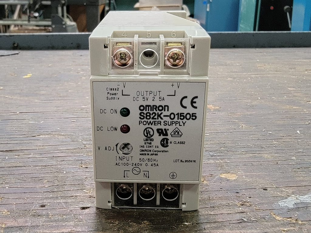 OMRON 2.5 Amp 240 Volts Switching Power Supply S82K-01505