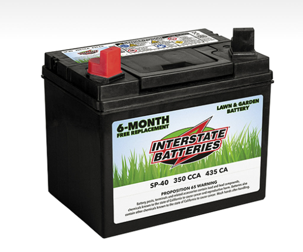 INTERSTATE (x2) Starting Batteries - SP40 (24V DC System)