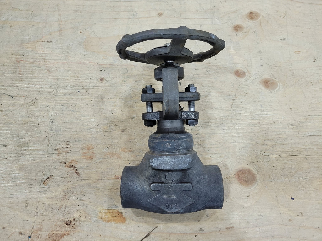 OMB VALVES 1", Class 800, Globe Valve, B16.34 WPX-830