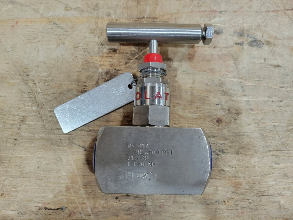 WGI 1", Class 2500, Needle Valve, B16.34