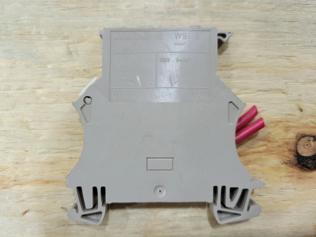 WEIDMULLER Terminal Block Connector/ 2 Pin Disconnect WSI 6