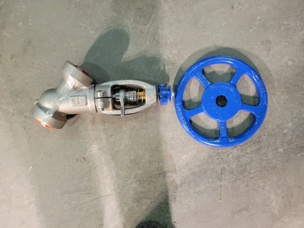 CONVAL INC. 1-1/2", Class 1500, Y-Globe Valve, B16.34