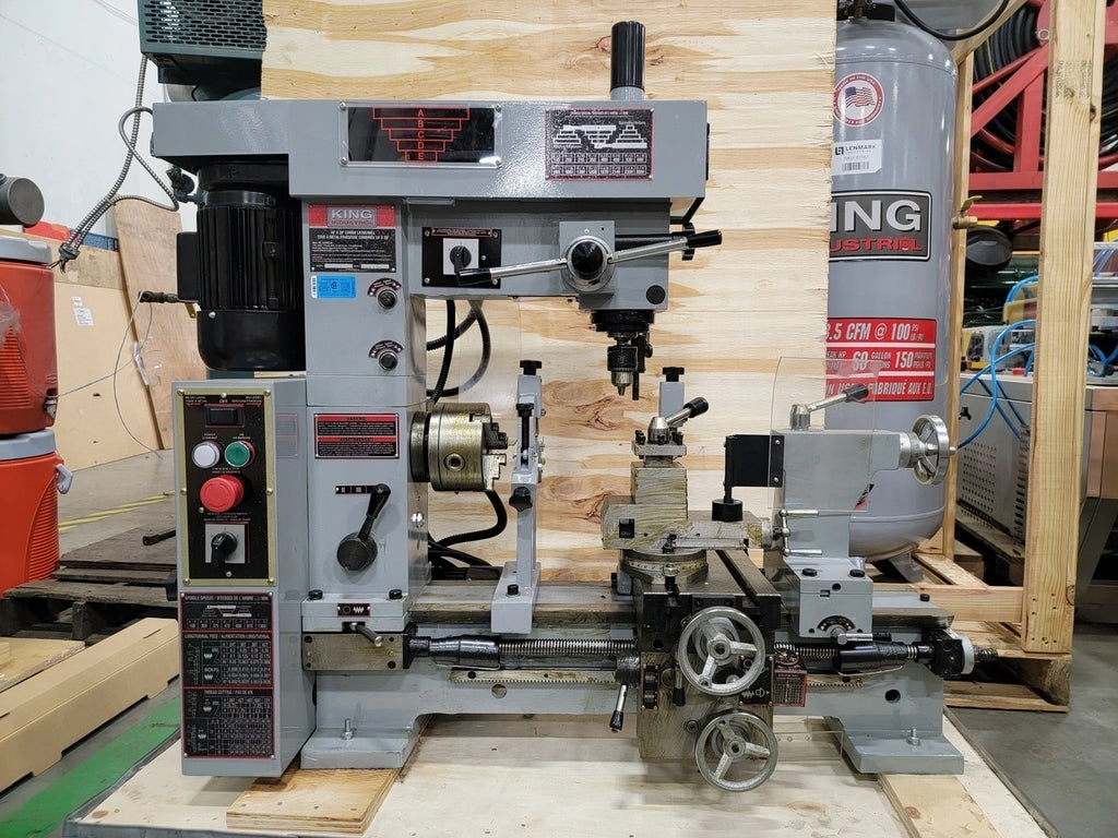 Lathe and on sale milling machine