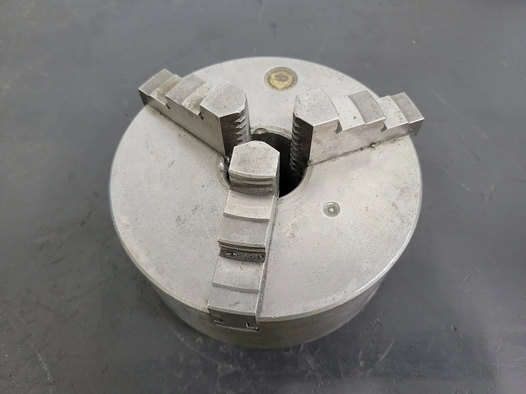 3 Jaw Chuck, 7" Dia., Plain Back