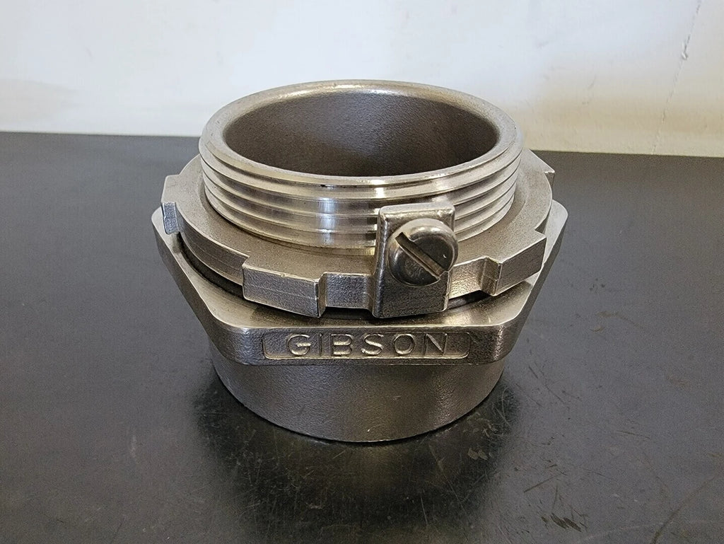 GIBSON 2-1/2" CF8M/316 Stainless Steel Grounding Hub 7250-G-HUB 