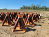 Orange Structural Stand Steel