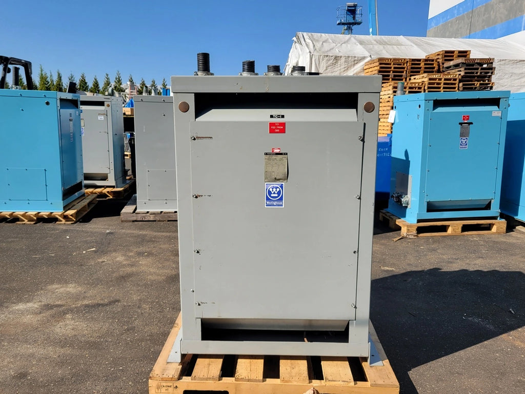 WESTINGHOUSE 300 kVA Isolation Transformer, 600 Pri. Volts, 208/120 Sec. Volts F60P28T33H5