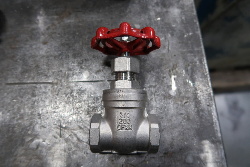 WENZHOU FACTORY 3/4", Class 200, Gate Valve