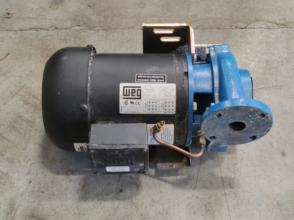 THERMAL CARE 1 hp, 240/480 Volts, 3450 Rpm Impeller Pump B56J