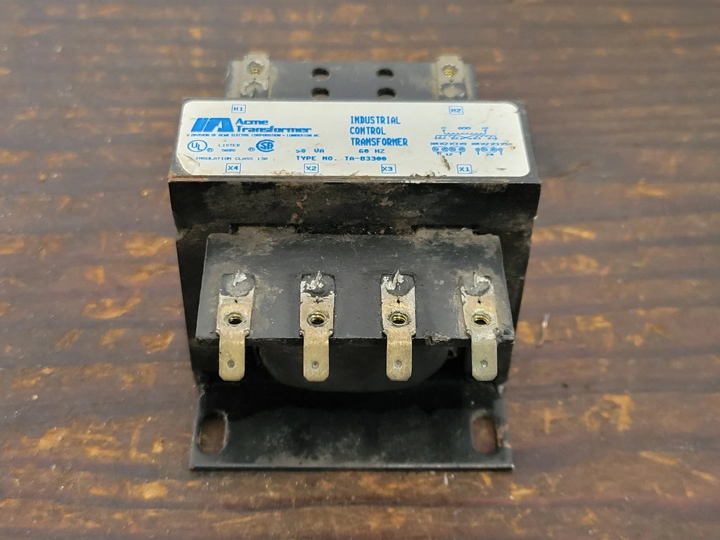 ACME 50 VA Control Transformer, 600 pri. volts, 24 sec. volts TA-83300