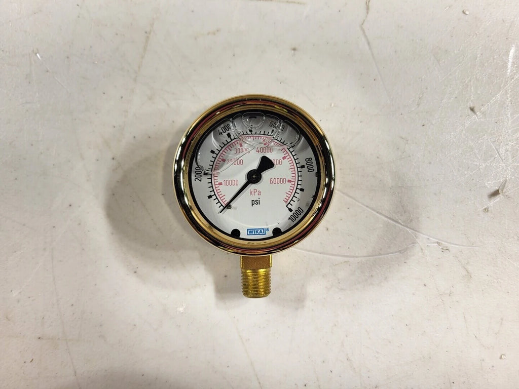 WIKA Pressure Gauge 10000 psi Type 213.40 2.5"