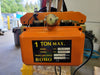 ROHO 1 Ton Electric Chain Hoist w/ Trolley