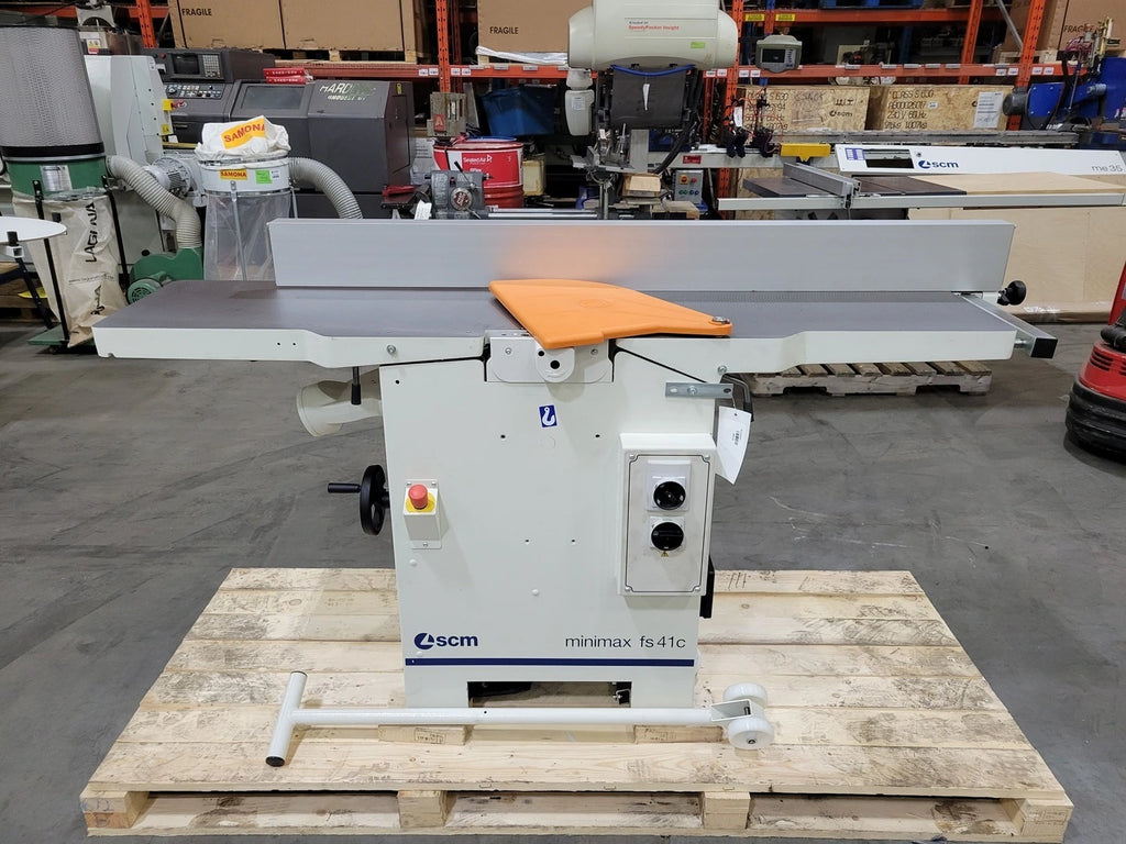 SCM minimax fs 41c Surfacing-Thicknessing Planer w/ "Xylent" Cutterhead