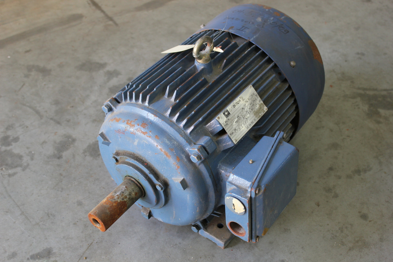 25 hp, 420 volts, 1470 rpm Electric Motor