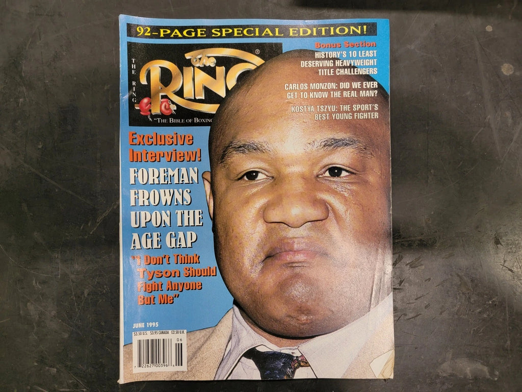 Revista de junio de 1995 George Foreman 