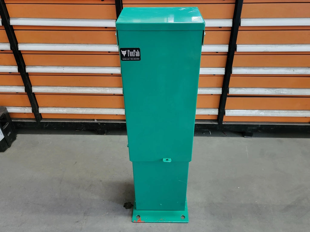 FOXFAB 50 Amp Electrical Power Pedestal FFPP-A4-5-L 