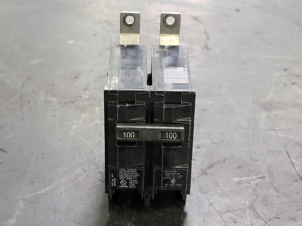 SIEMENS 100 Amp, 2 Pole, 120/240 volts Circuit Breaker B2100