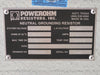 POWEROHM RESISTORS Neutral Grounding Resistor 69.4 Ohm