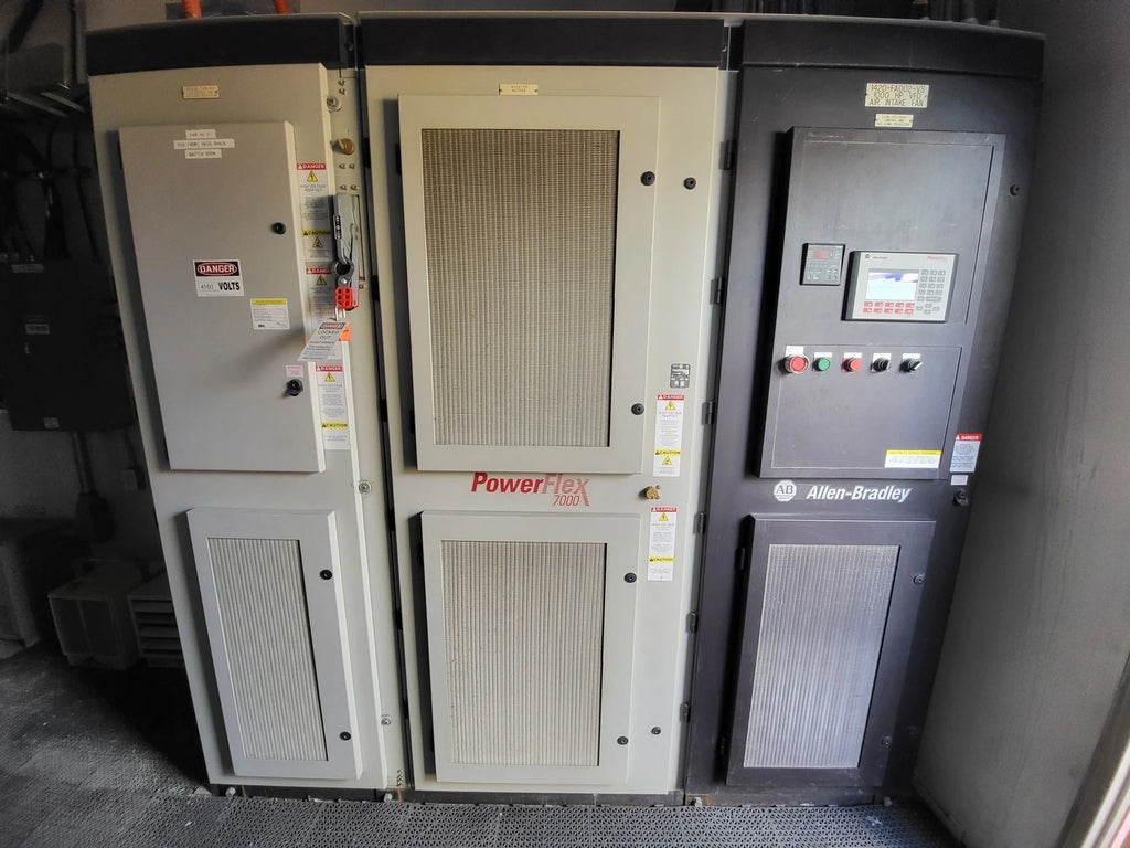 ALLEN-BRADLEY 1000HP PowerFlex 7000 Variable Frequency Drive (VFD) 4160V w/ Insulated Building