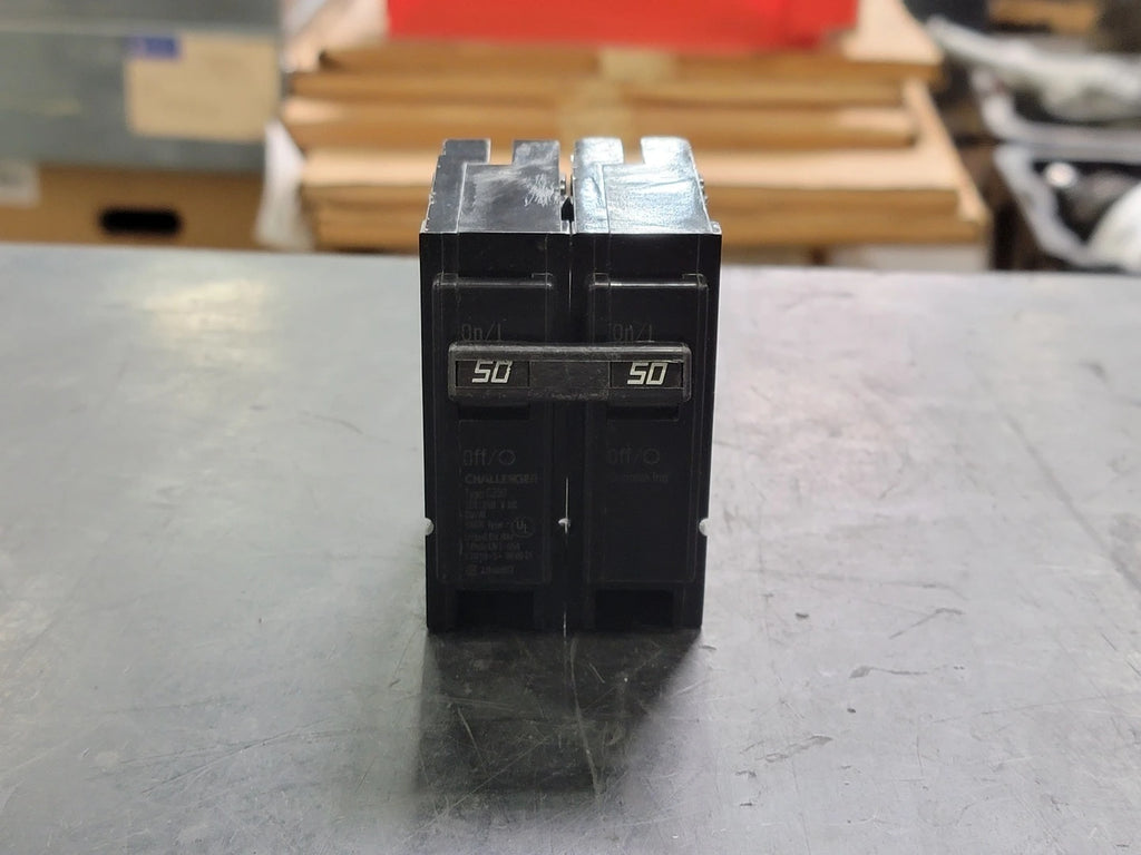 CHALLENGER 50 Amp, 2 Pole, 120/240 volts Circuit Breaker C250