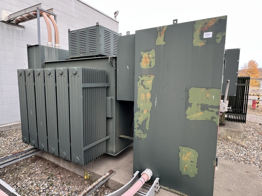 FERRANTI-PACKARD 3000 kVA Oil-Filled ONAN/ONAF Transformer, HV. 13800, LV. 2400Y/1385