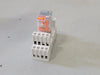 ABB 6 Amp Pluggable Interface Relay CR-M120AC4L w/ Relay Socket 1SVR405651R3000