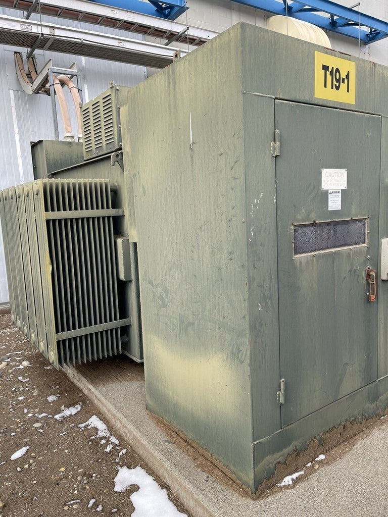 FERRANTI-PACKARD 3000 kVA Oil-Filled ONAN/ONAF Transformer, HV. 13800, LV. 2400Y/1385