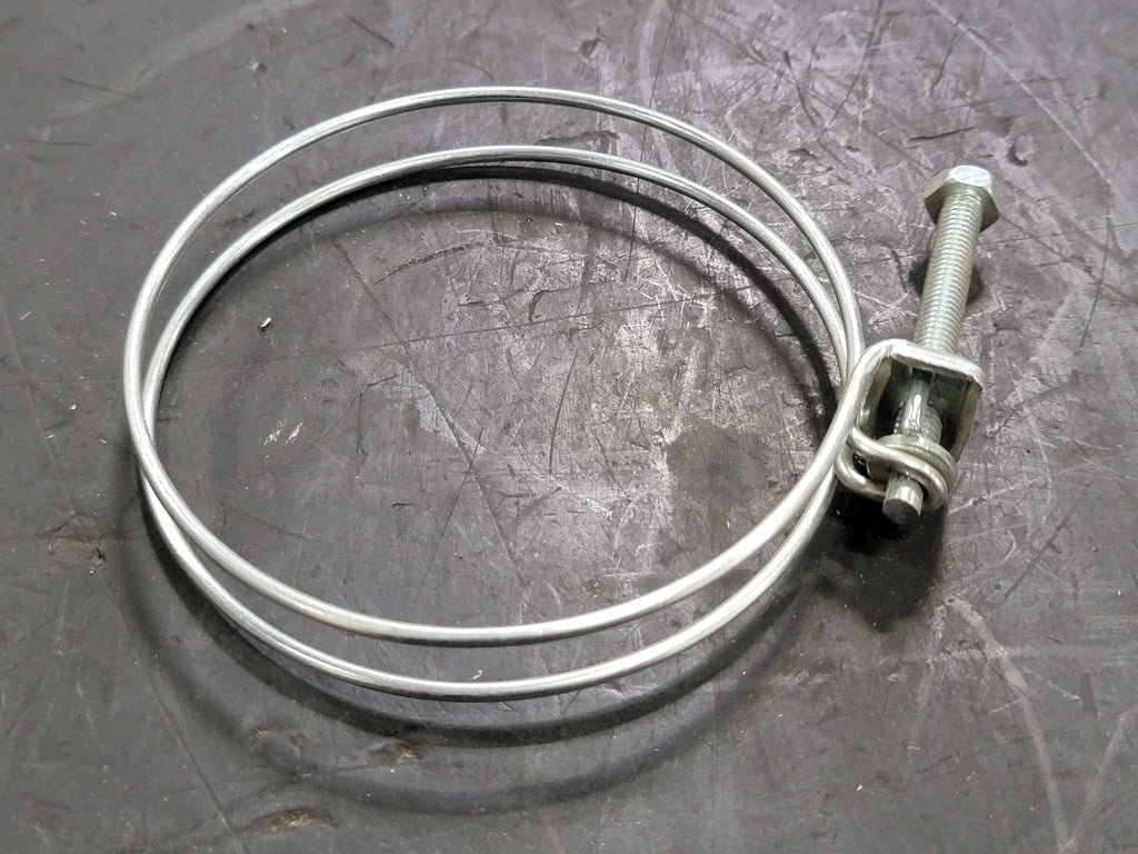 4" Double Steel Wire Hose Clamp