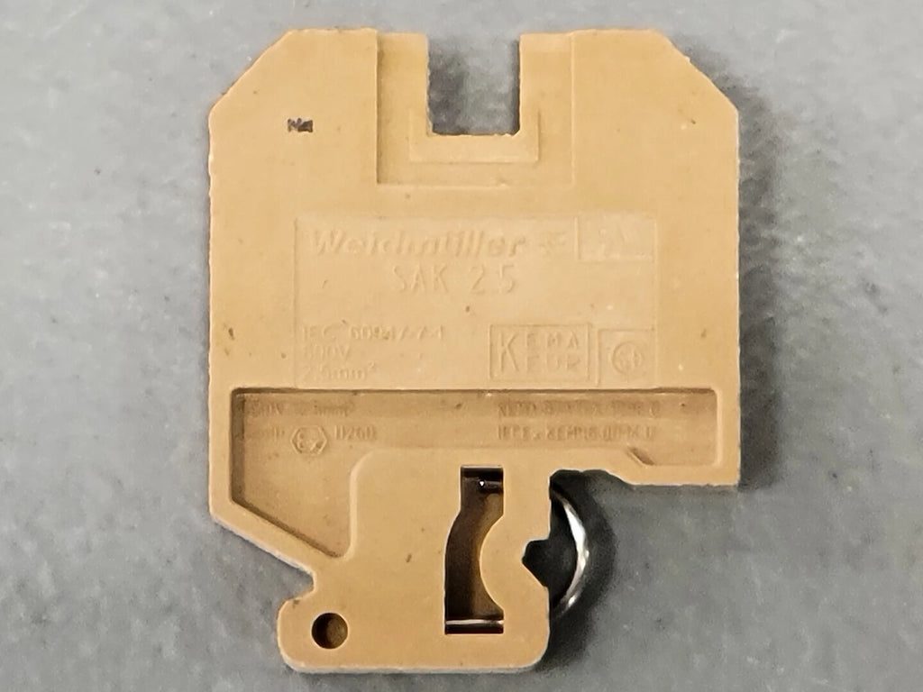 WEIDMULLER 800 V Terminal Block SAK 2.5 (Box of 25)