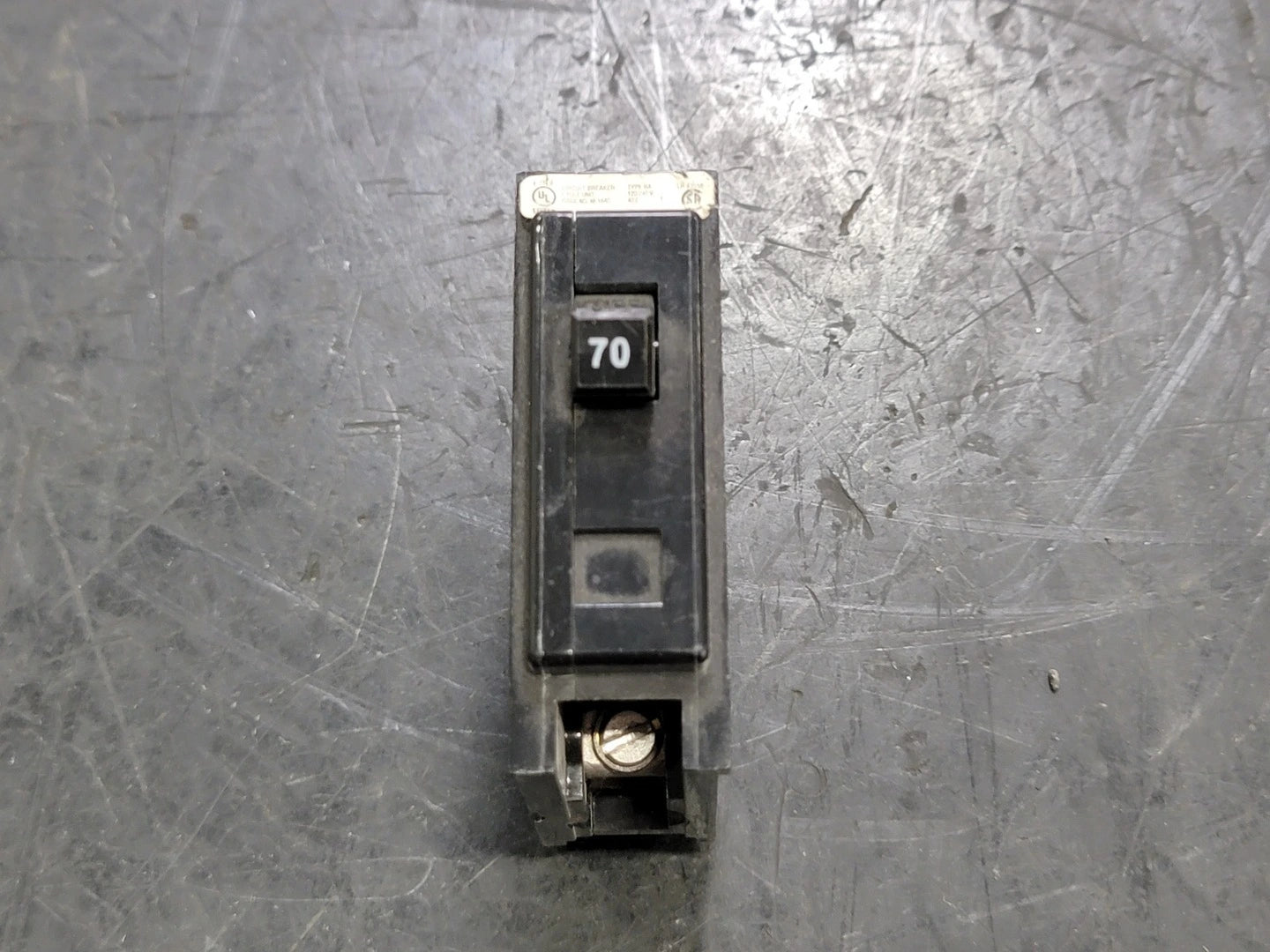 70 Amp 1 Pole Circuit Breaker BA170