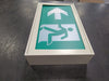 RA3WSP Aluminum Pictogram Exit Sign