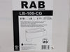 RAB DESIGN 1" Aluminum Conduit Body LB-100-CG w/ Gasket & Cover (Box of 20)