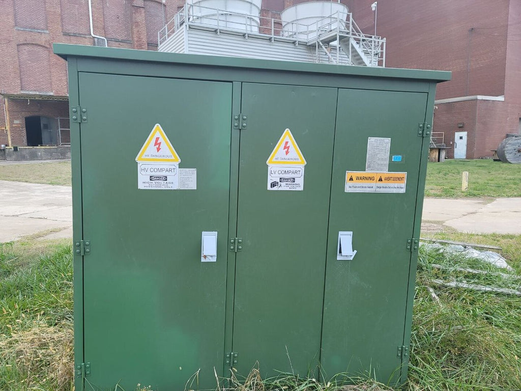 JIANGSU ZHENGLAI 1250 kVA Oil Filled Transformer, 25000(12500) Pri. Volts, 416/240 Sec. Volts 