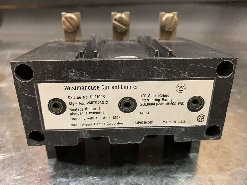 WESTINGHOUSE Circuit Breaker Current Limiter EL3100R